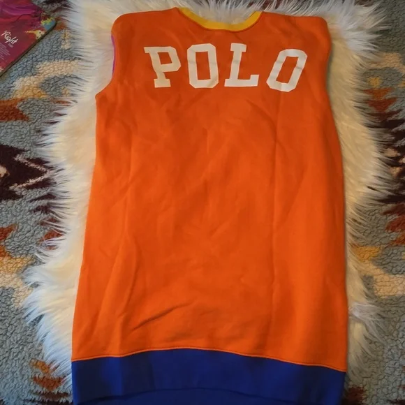 Girls Ralph Lauren sweatshirt dress size 16(XL) - Picture 2 of 6